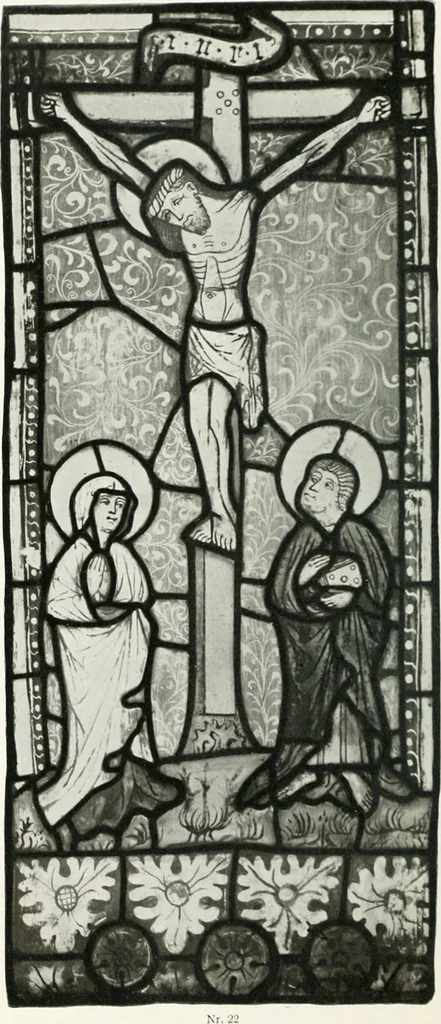 An illustration from Schwäbische Glasmalerei, 1912, leaf 85