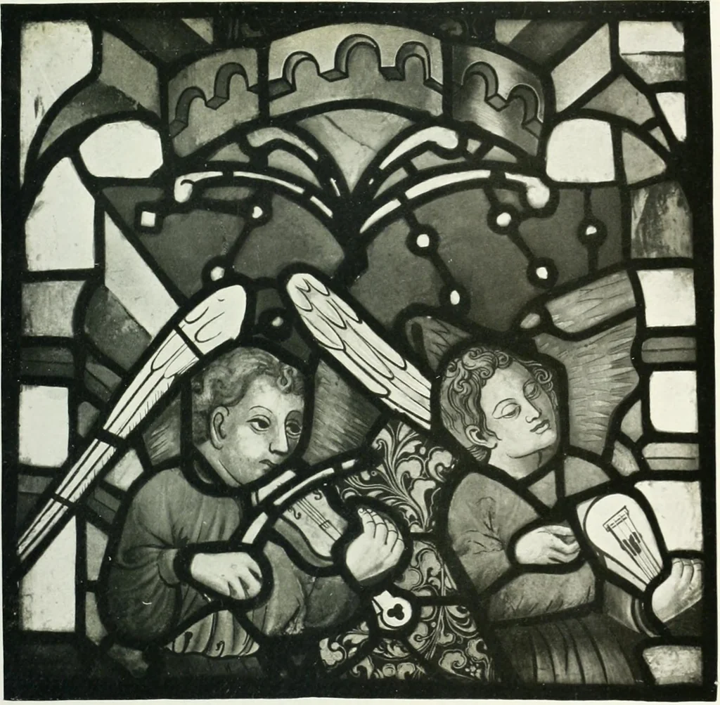 An illustration from Schwäbische Glasmalerei, 1912, leaf 90