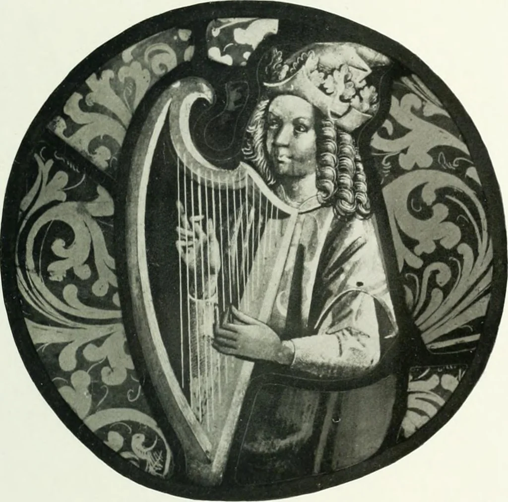 An illustration from Schwäbische Glasmalerei, 1912, leaf 94