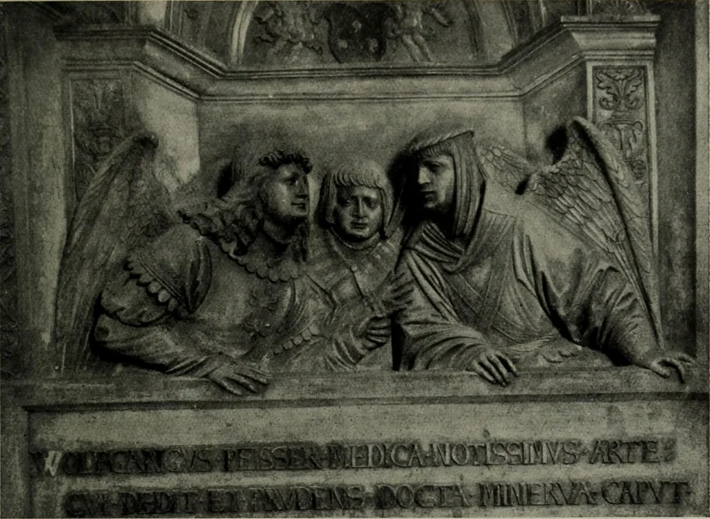 An illustration from Schwäbische Skulptur der Spätgotik, 1922, leaf 106