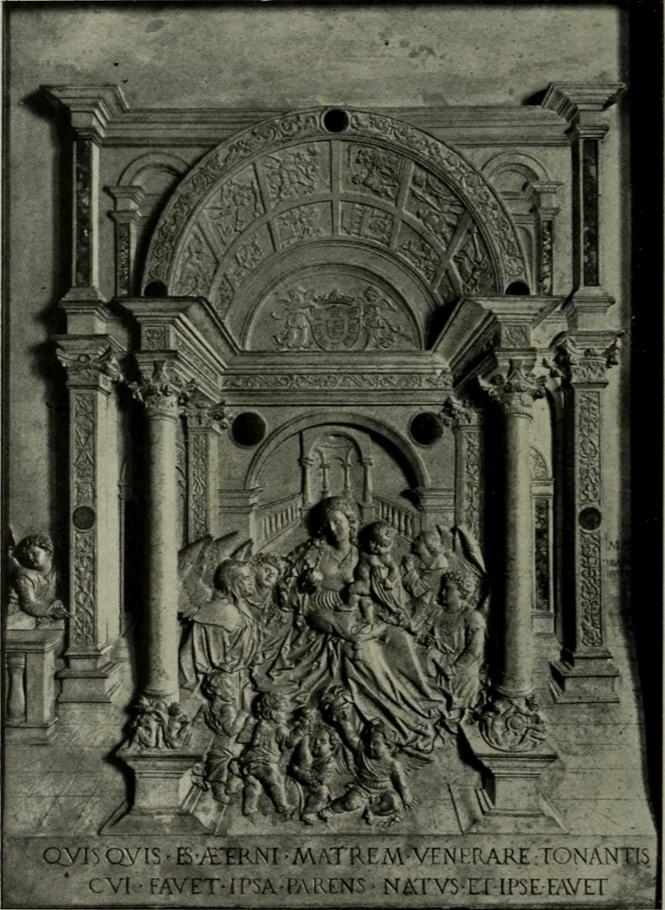 An illustration from Schwäbische Skulptur der Spätgotik, 1922, leaf 107