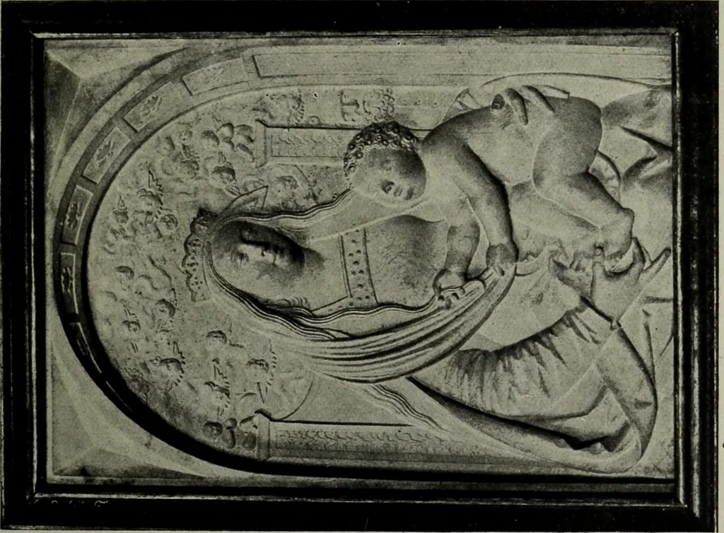 An illustration from Schwäbische Skulptur der Spätgotik, 1922, leaf 110