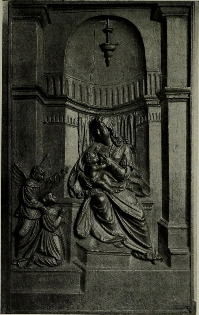 An illustration from Schwäbische Skulptur der Spätgotik, 1922, leaf 110