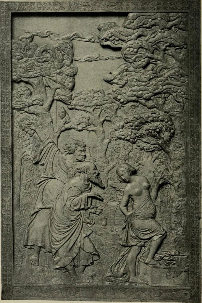 An illustration from Schwäbische Skulptur der Spätgotik, 1922, leaf 111