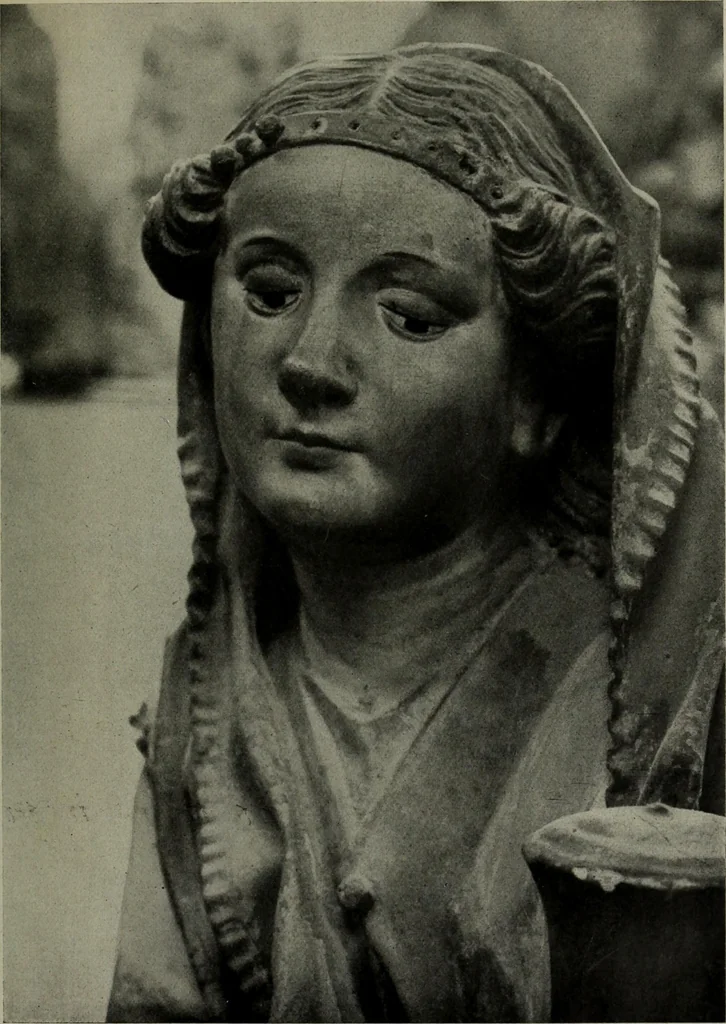 An illustration from Schwäbische Skulptur der Spätgotik, 1922, leaf 16