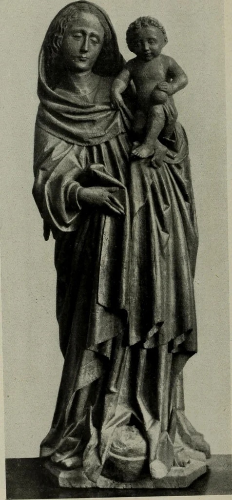 An illustration from Schwäbische Skulptur der Spätgotik, 1922, leaf 17