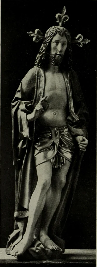 An illustration from Schwäbische Skulptur der Spätgotik, 1922, leaf 21