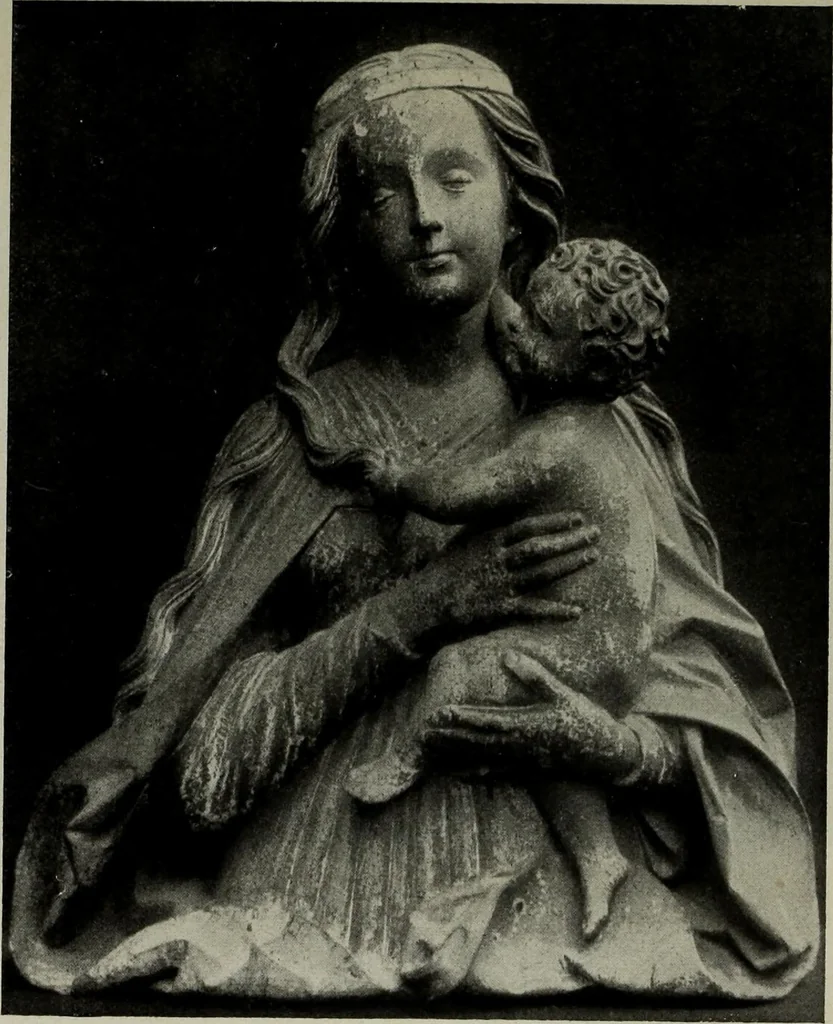 An illustration from Schwäbische Skulptur der Spätgotik, 1922, leaf 22