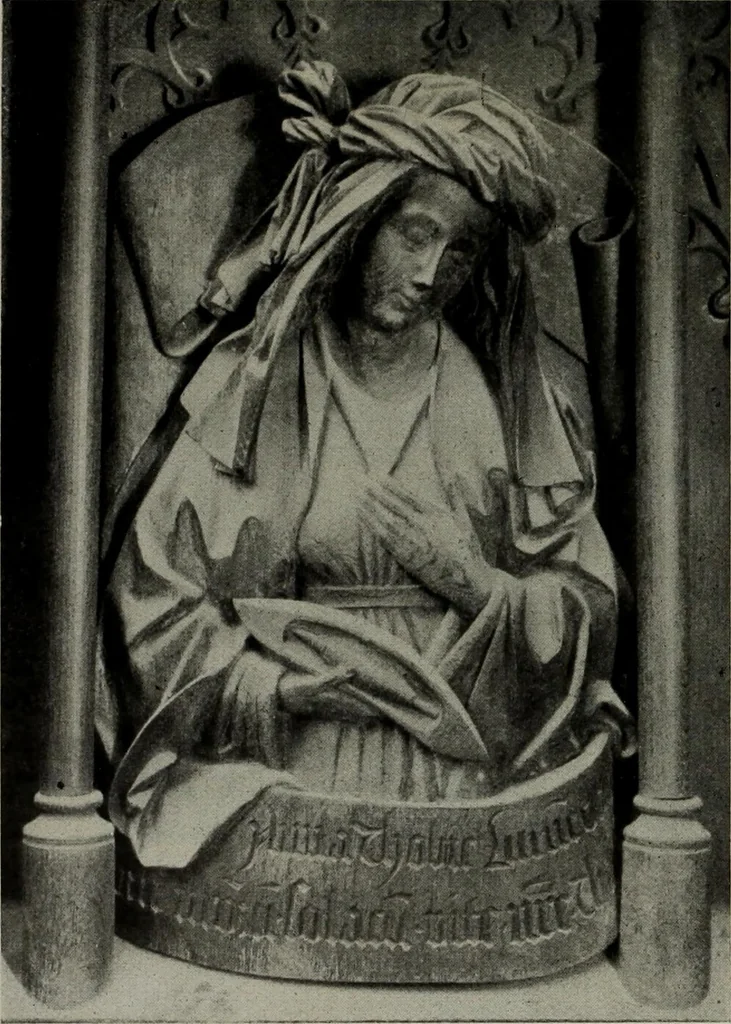 An illustration from Schwäbische Skulptur der Spätgotik, 1922, leaf 22