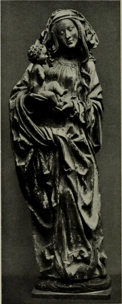 An illustration from Schwäbische Skulptur der Spätgotik, 1922, leaf 23