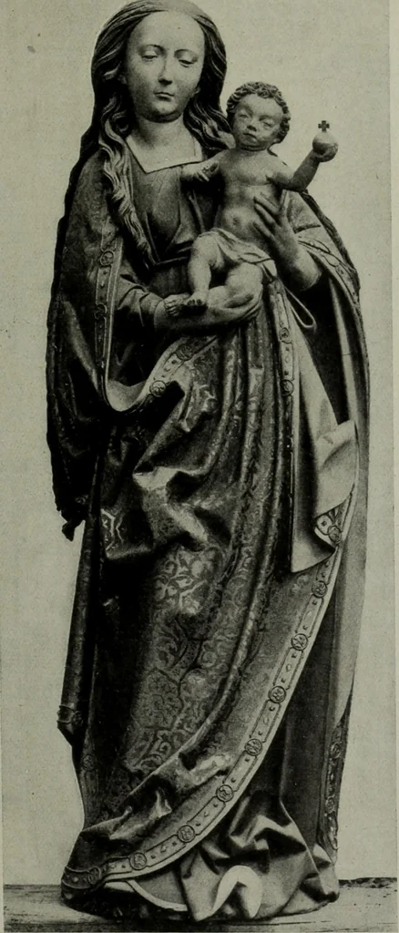 An illustration from Schwäbische Skulptur der Spätgotik, 1922, leaf 24