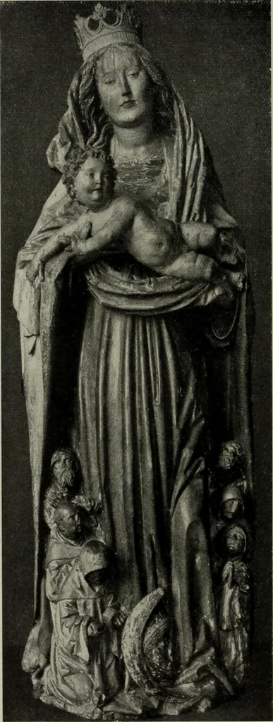 An illustration from Schwäbische Skulptur der Spätgotik, 1922, leaf 29