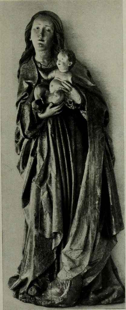 An illustration from Schwäbische Skulptur der Spätgotik, 1922, leaf 30