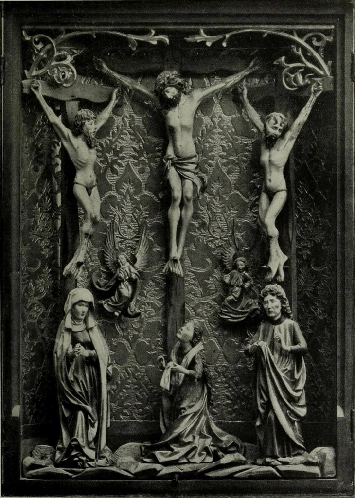 An illustration from Schwäbische Skulptur der Spätgotik, 1922, leaf 32