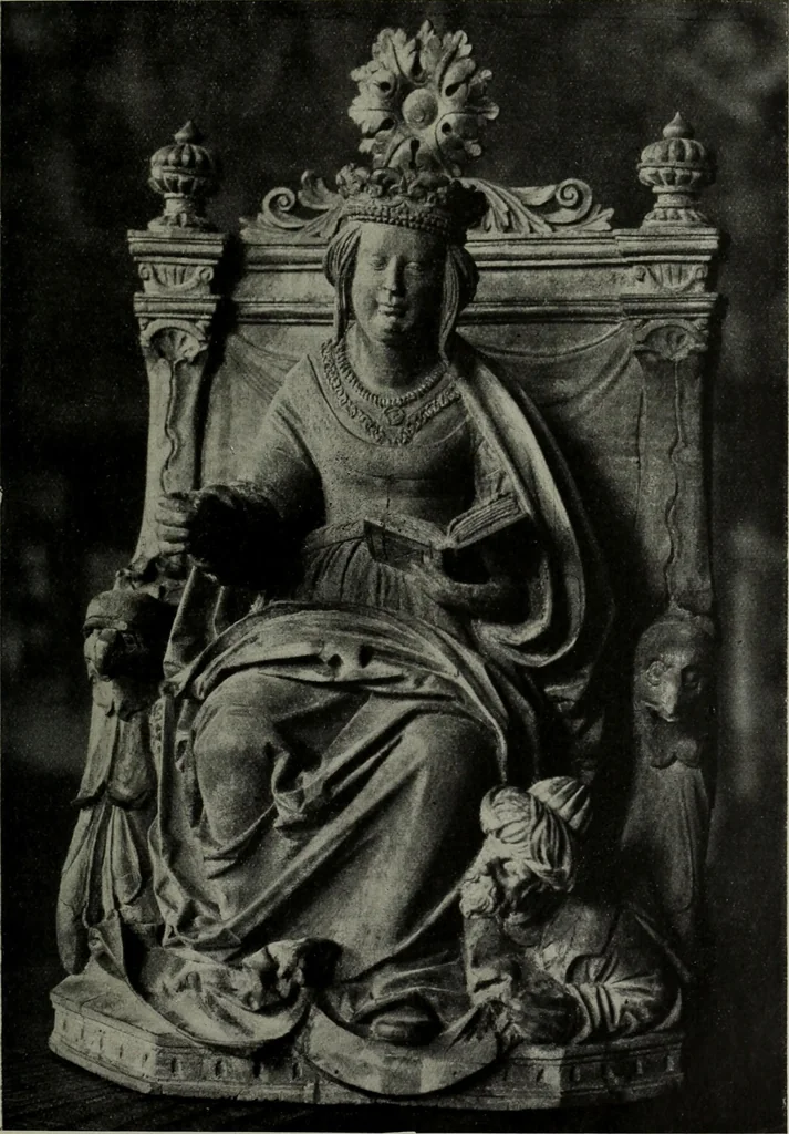 An illustration from Schwäbische Skulptur der Spätgotik, 1922, leaf 36
