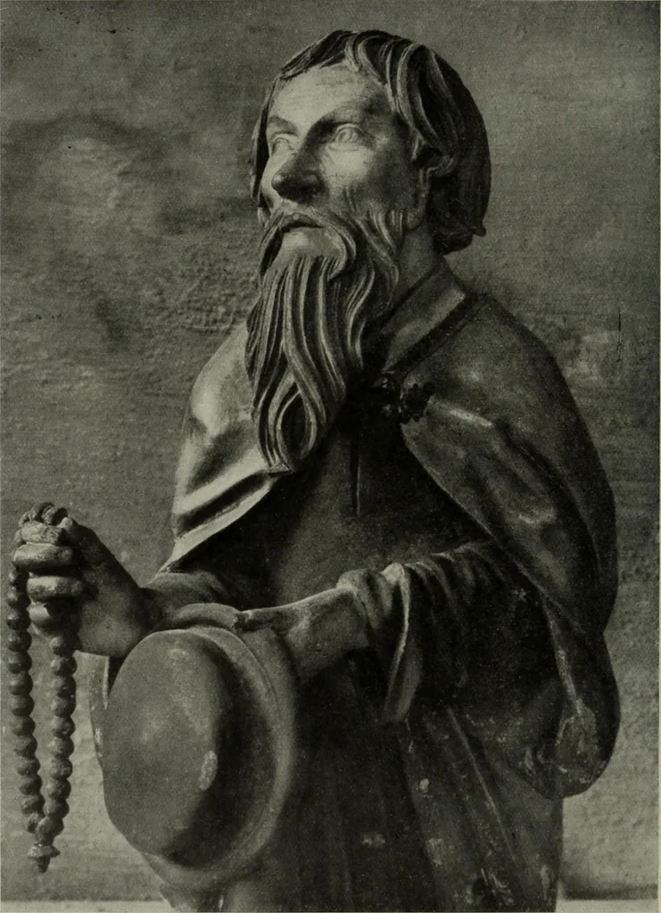 An illustration from Schwäbische Skulptur der Spätgotik, 1922, leaf 37