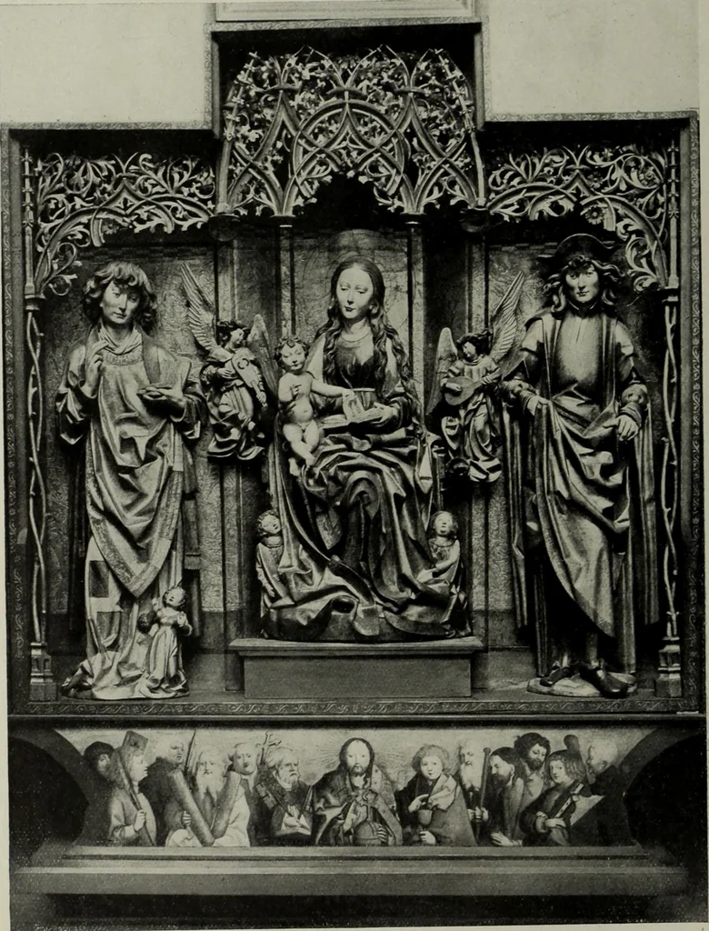 An illustration from Schwäbische Skulptur der Spätgotik, 1922, leaf 41