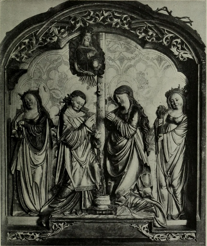 An illustration from Schwäbische Skulptur der Spätgotik, 1922, leaf 44