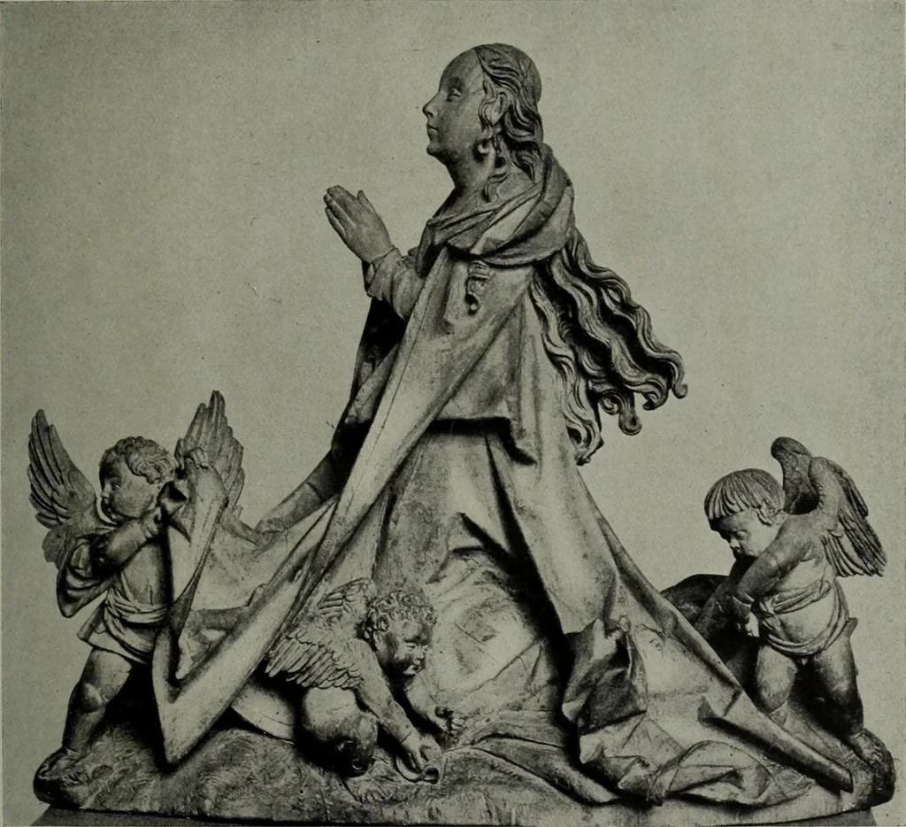 An illustration from Schwäbische Skulptur der Spätgotik, 1922, leaf 46