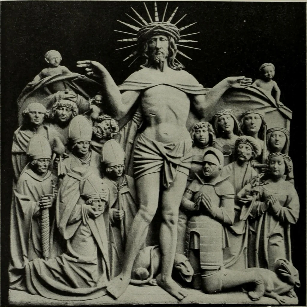 An illustration from Schwäbische Skulptur der Spätgotik, 1922, leaf 47
