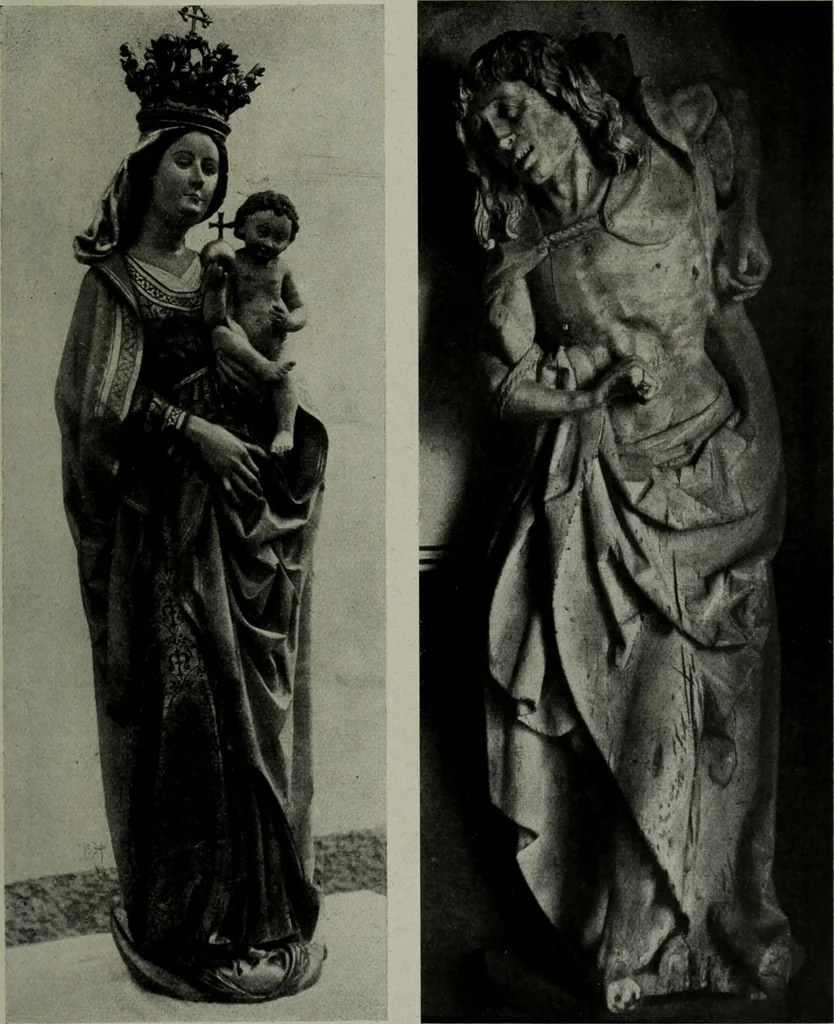 An illustration from Schwäbische Skulptur der Spätgotik, 1922, leaf 48