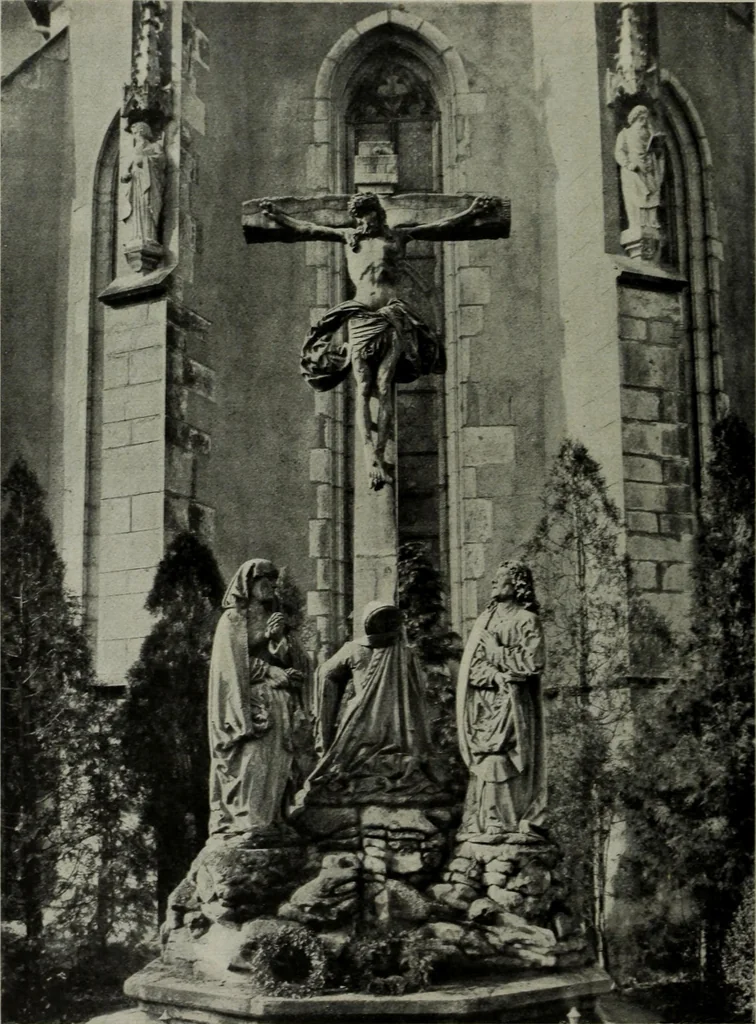 An illustration from Schwäbische Skulptur der Spätgotik, 1922, leaf 49