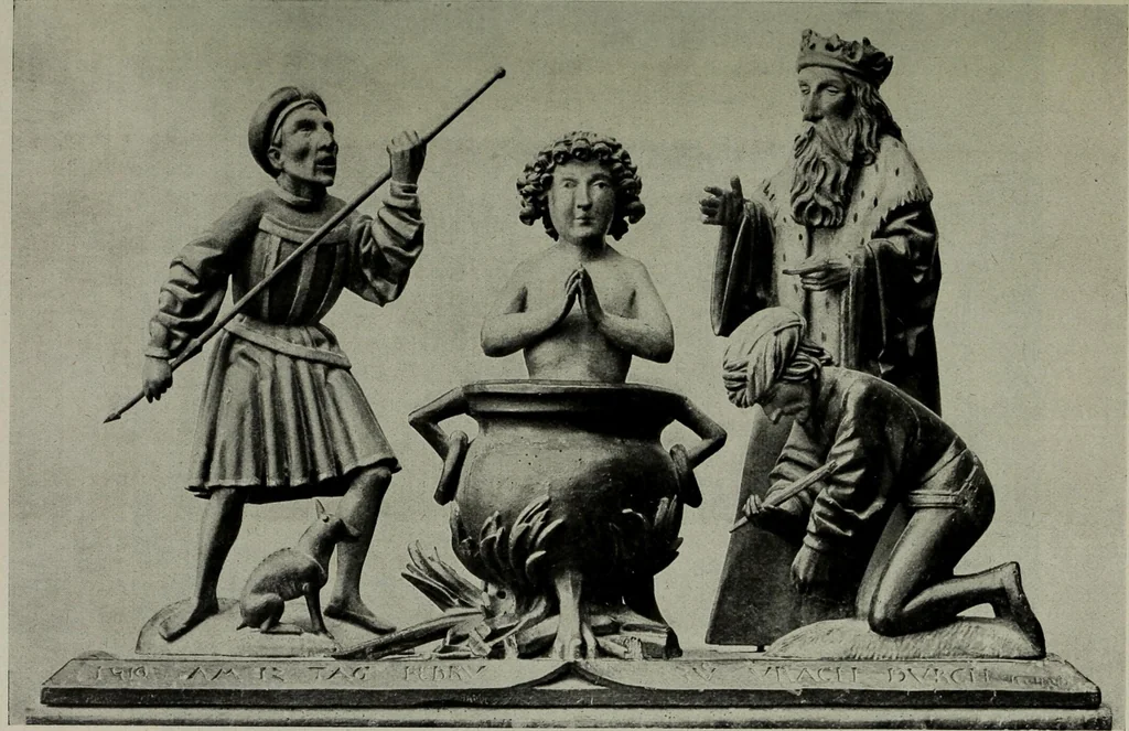 An illustration from Schwäbische Skulptur der Spätgotik, 1922, leaf 52