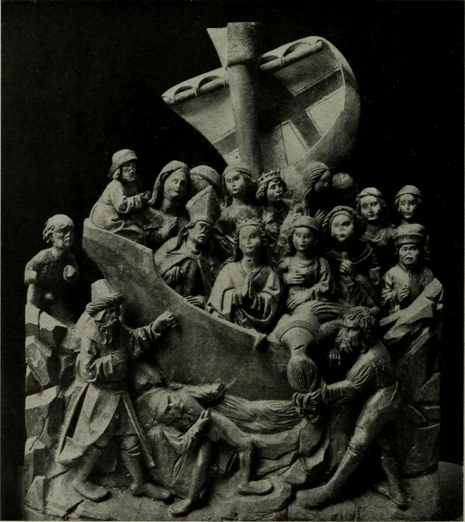 An illustration from Schwäbische Skulptur der Spätgotik, 1922, leaf 53