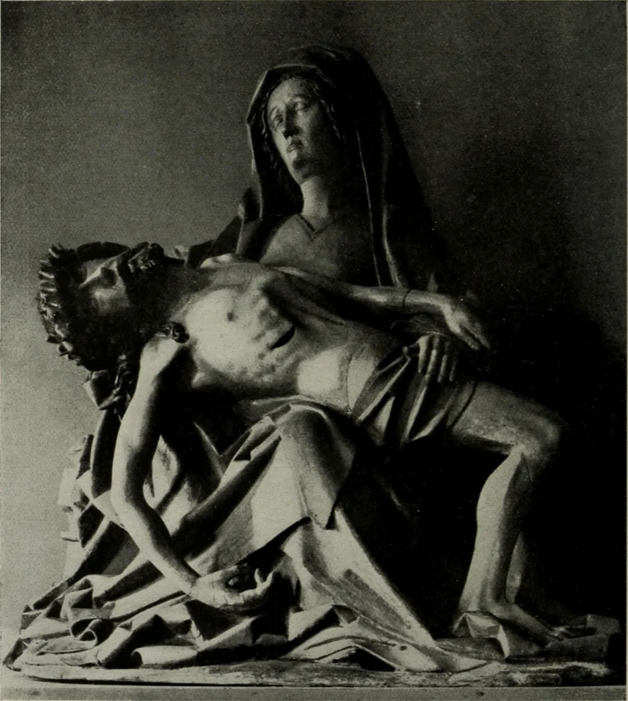 An illustration from Schwäbische Skulptur der Spätgotik, 1922, leaf 55