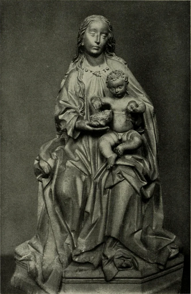 An illustration from Schwäbische Skulptur der Spätgotik, 1922, leaf 57