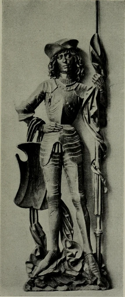 An illustration from Schwäbische Skulptur der Spätgotik, 1922, leaf 60