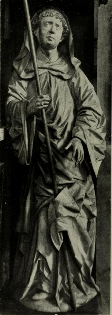An illustration from Schwäbische Skulptur der Spätgotik, 1922, leaf 61