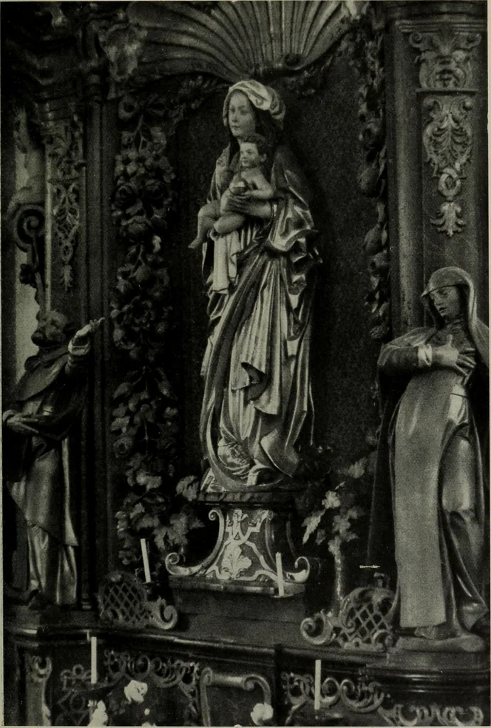 An illustration from Schwäbische Skulptur der Spätgotik, 1922, leaf 62