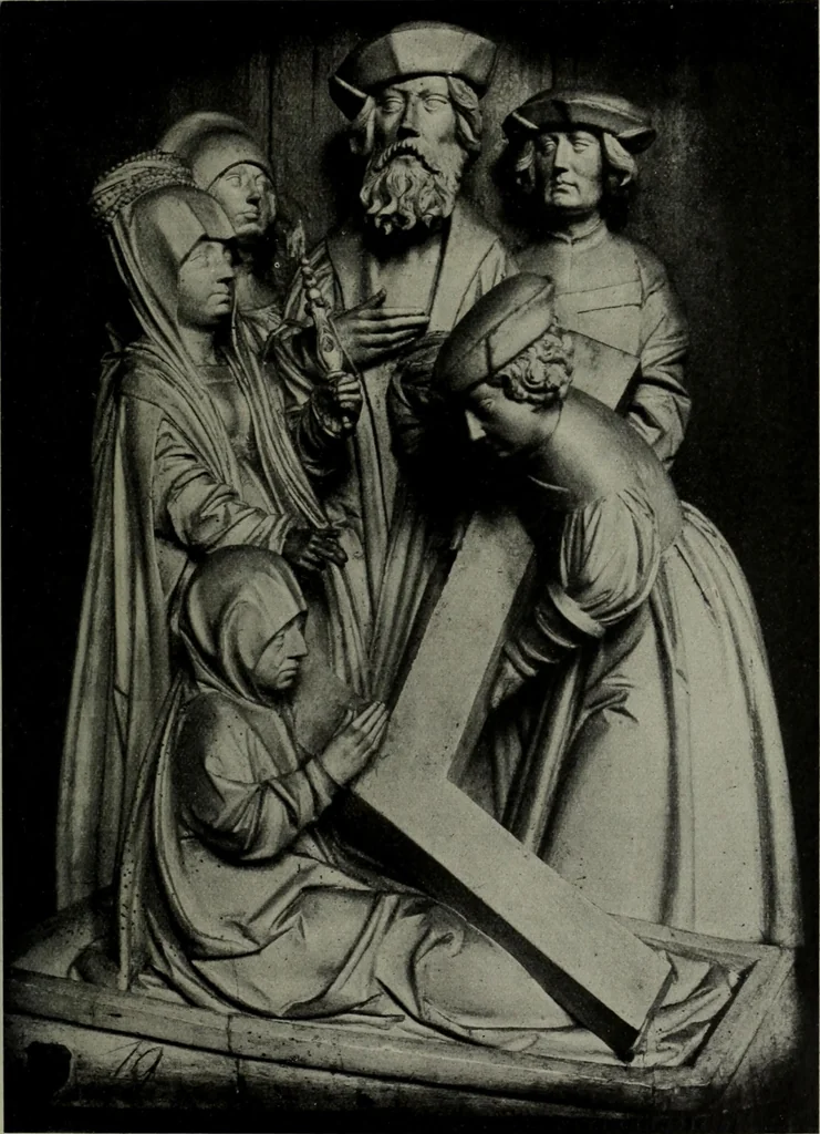 An illustration from Schwäbische Skulptur der Spätgotik, 1922, leaf 64