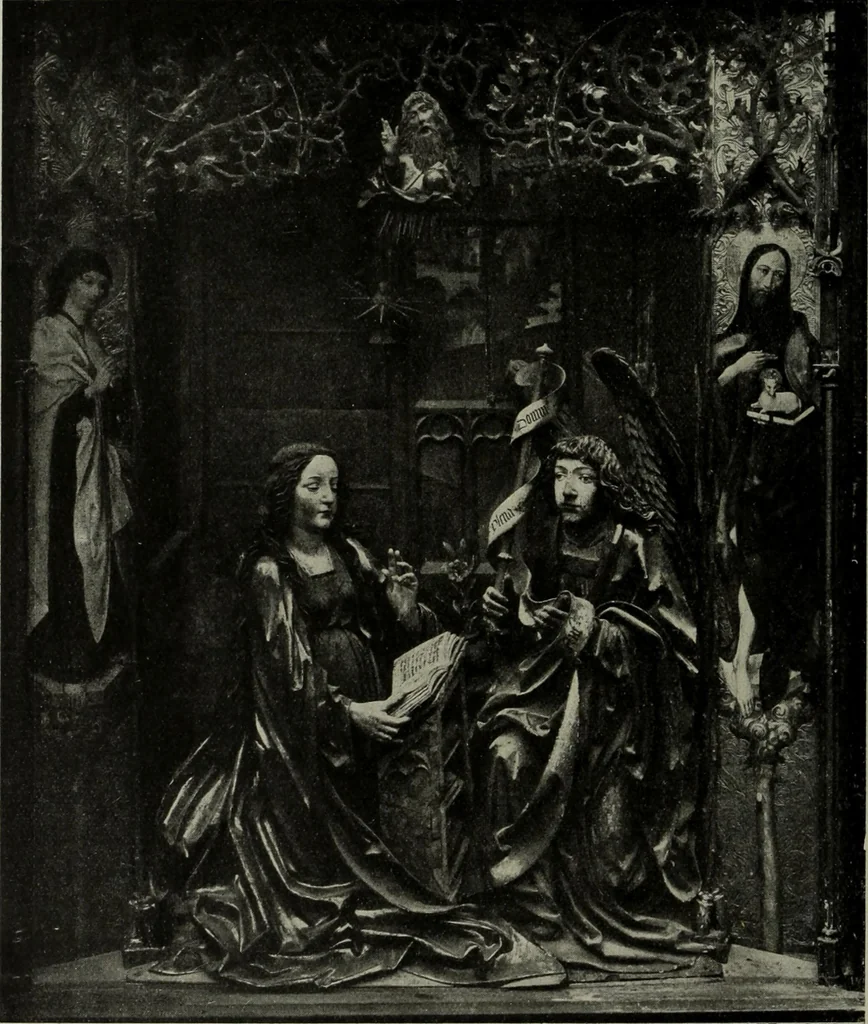 An illustration from Schwäbische Skulptur der Spätgotik, 1922, leaf 65