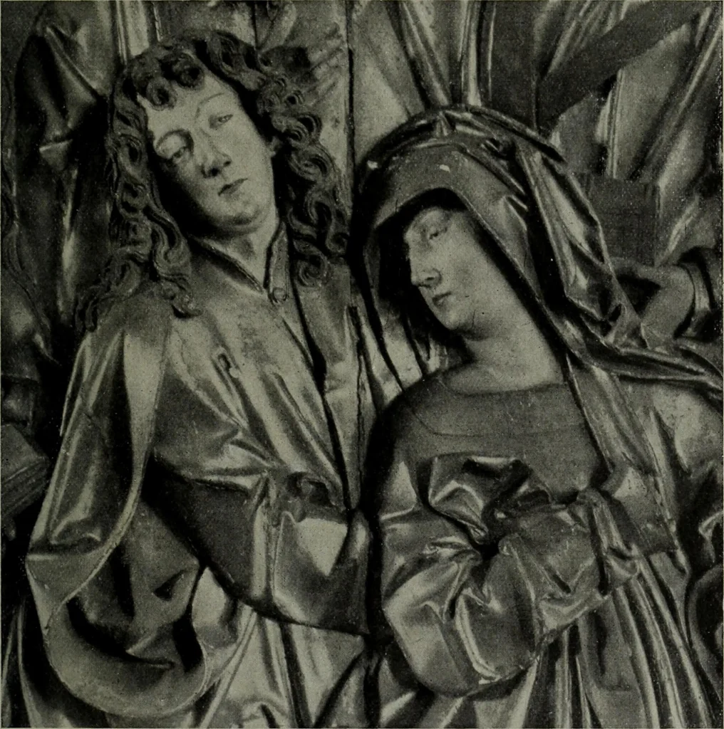 An illustration from Schwäbische Skulptur der Spätgotik, 1922, leaf 66