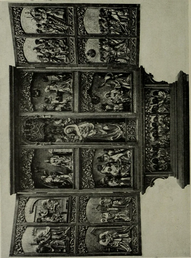 An illustration from Schwäbische Skulptur der Spätgotik, 1922, leaf 69