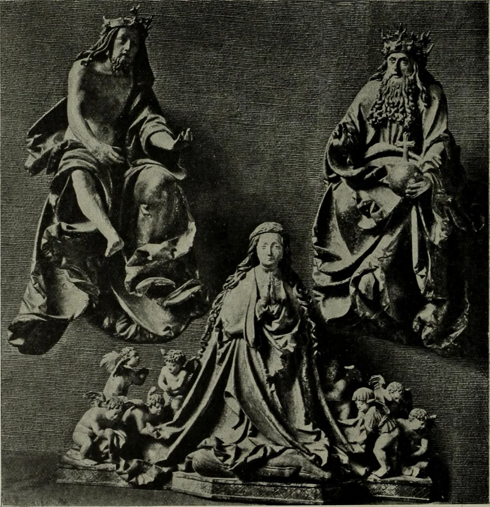An illustration from Schwäbische Skulptur der Spätgotik, 1922, leaf 73