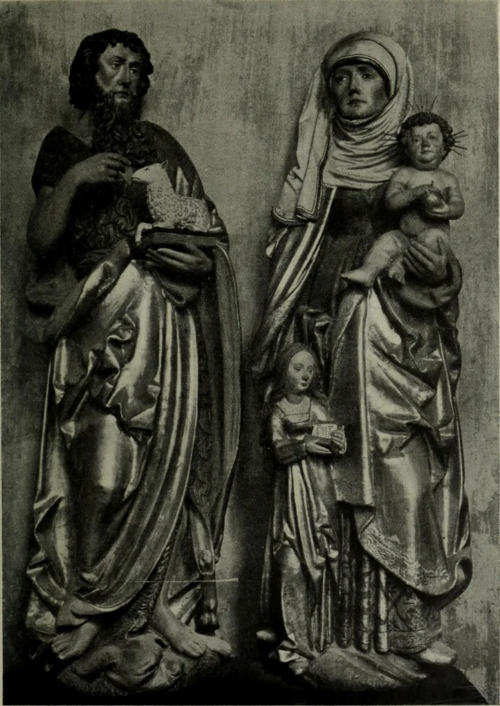 An illustration from Schwäbische Skulptur der Spätgotik, 1922, leaf 74