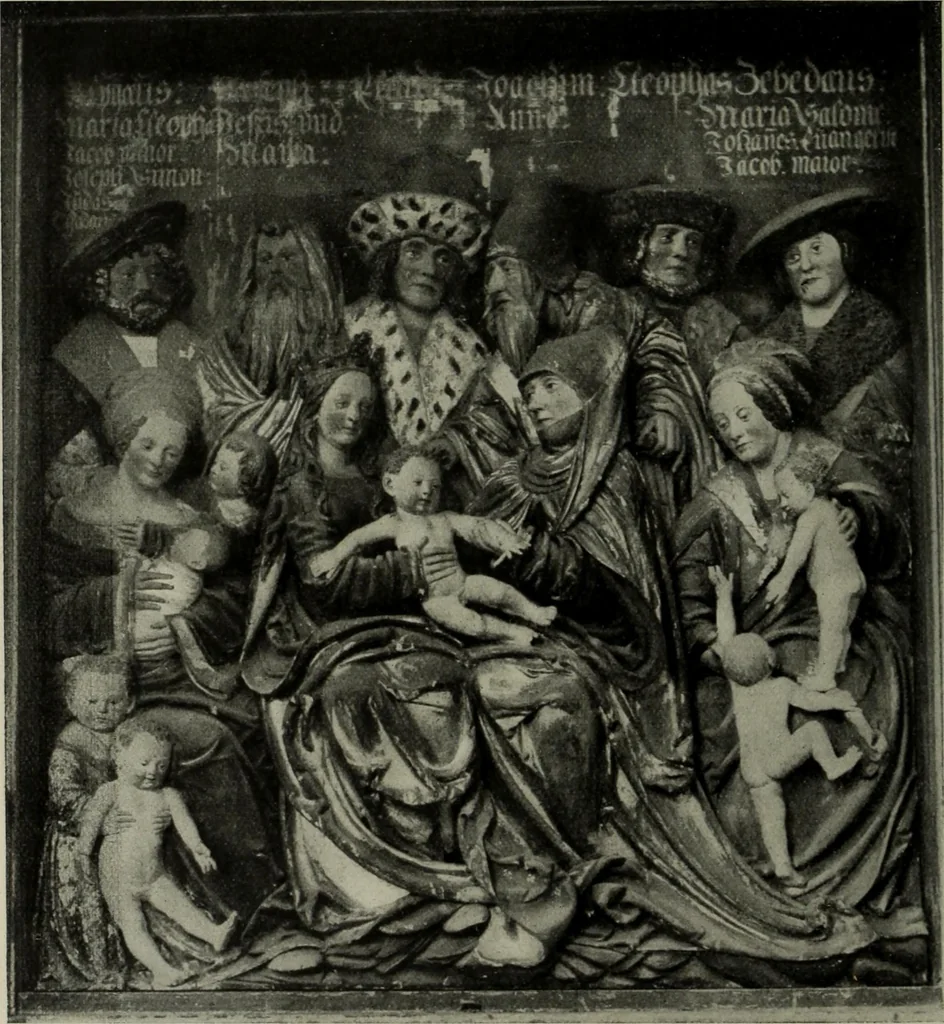 An illustration from Schwäbische Skulptur der Spätgotik, 1922, leaf 75