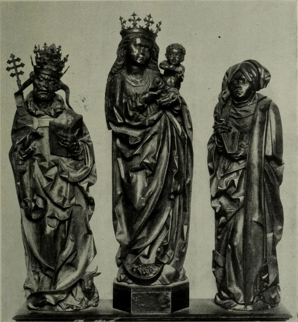 An illustration from Schwäbische Skulptur der Spätgotik, 1922, leaf 80