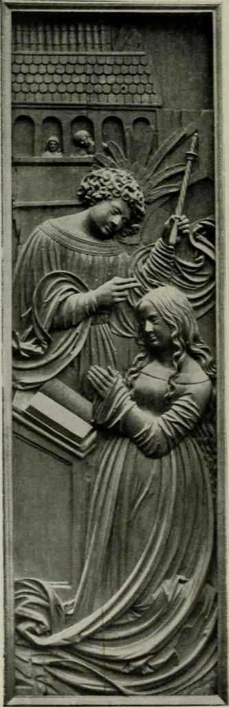 An illustration from Schwäbische Skulptur der Spätgotik, 1922, leaf 81