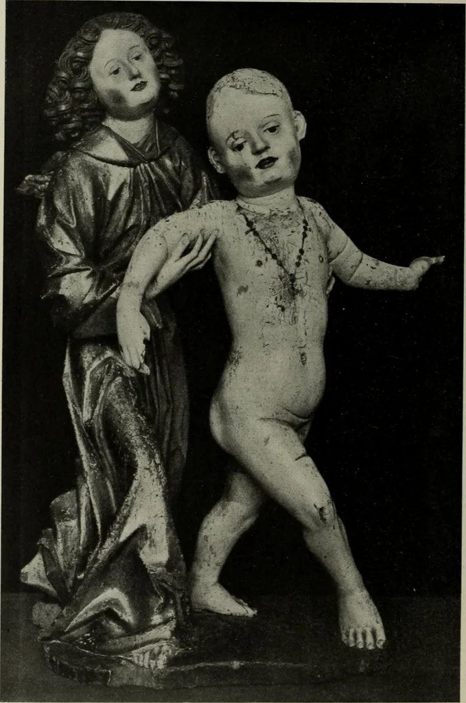 An illustration from Schwäbische Skulptur der Spätgotik, 1922, leaf 87