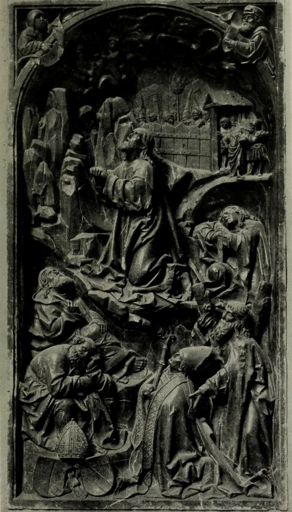 An illustration from Schwäbische Skulptur der Spätgotik, 1922, leaf 90