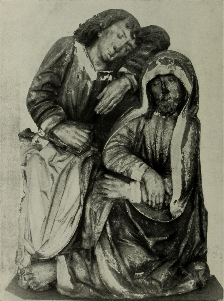 An illustration from Schwäbische Skulptur der Spätgotik, 1922, leaf 91