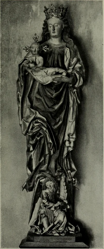 An illustration from Schwäbische Skulptur der Spätgotik, 1922, leaf 92