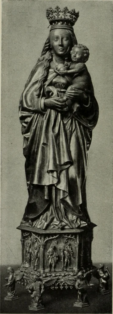 An illustration from Schwäbische Skulptur der Spätgotik, 1922, leaf 95