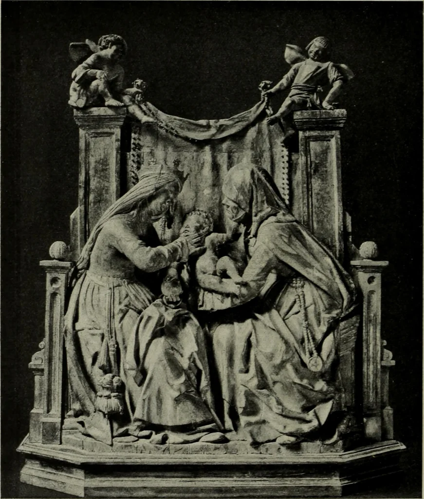 An illustration from Schwäbische Skulptur der Spätgotik, 1922, leaf 97