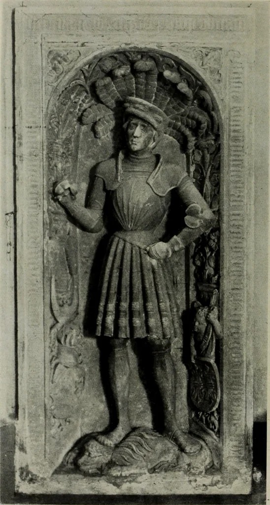 An illustration from Schwäbische Skulptur der Spätgotik, 1922, leaf 99