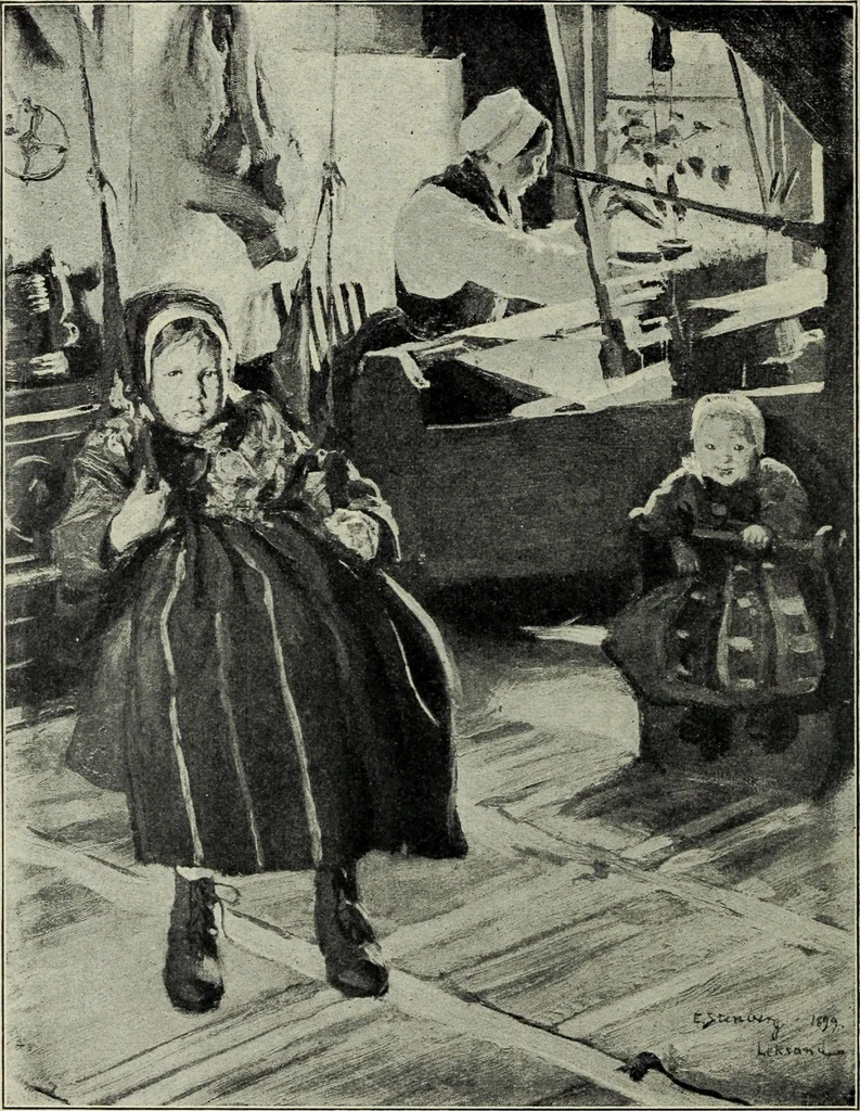 An illustration from Schwedische kunst des 19. Jahrhunderts, 1904, leaf 107